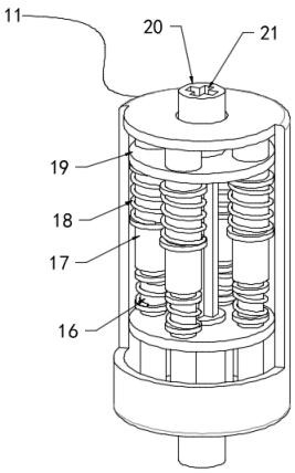 Precise mechanical workpiece punching equipment driven by electromagnetism