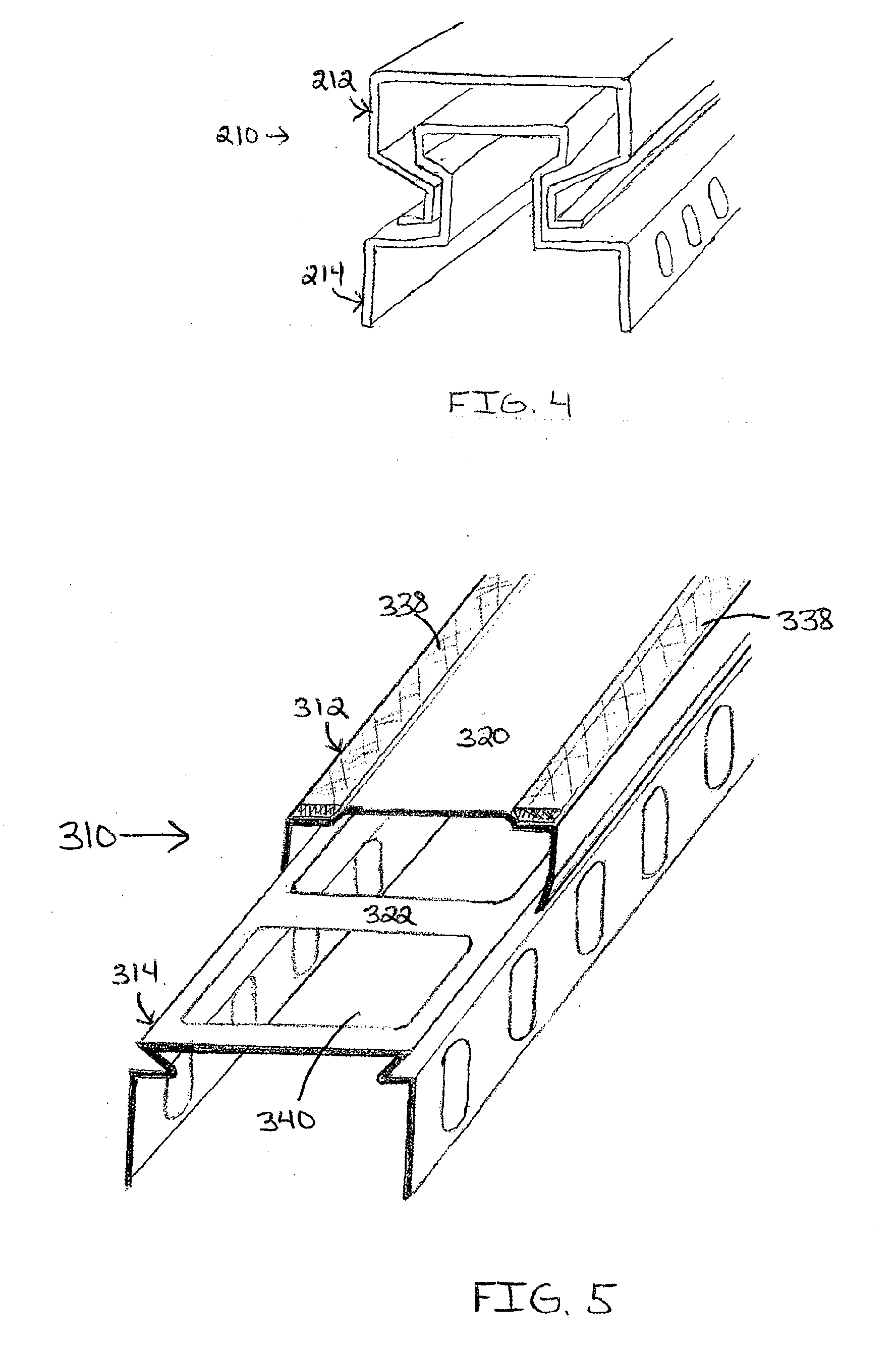 Two-piece track system