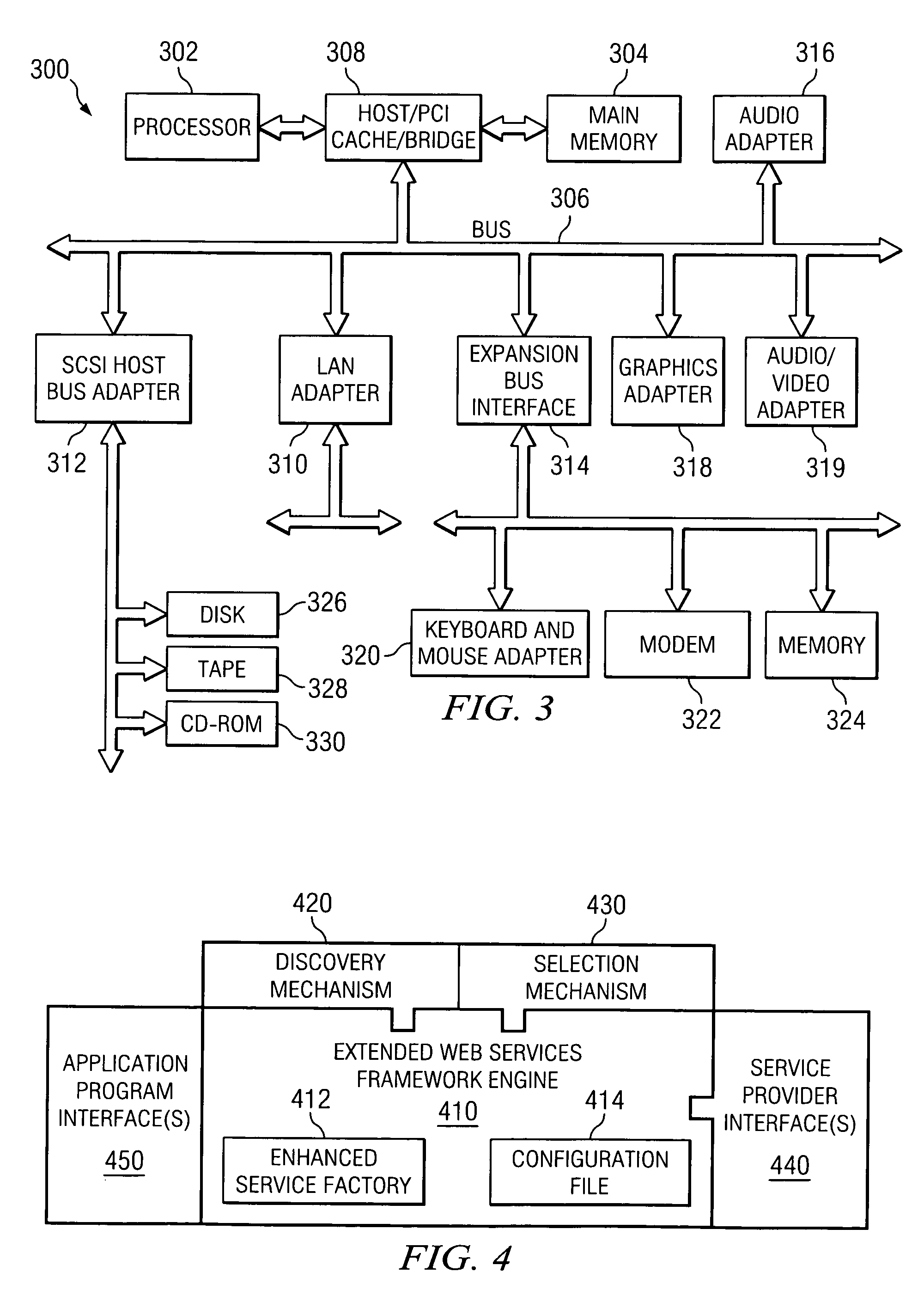 Apparatus and method for selecting a web service in response to a request from a client device