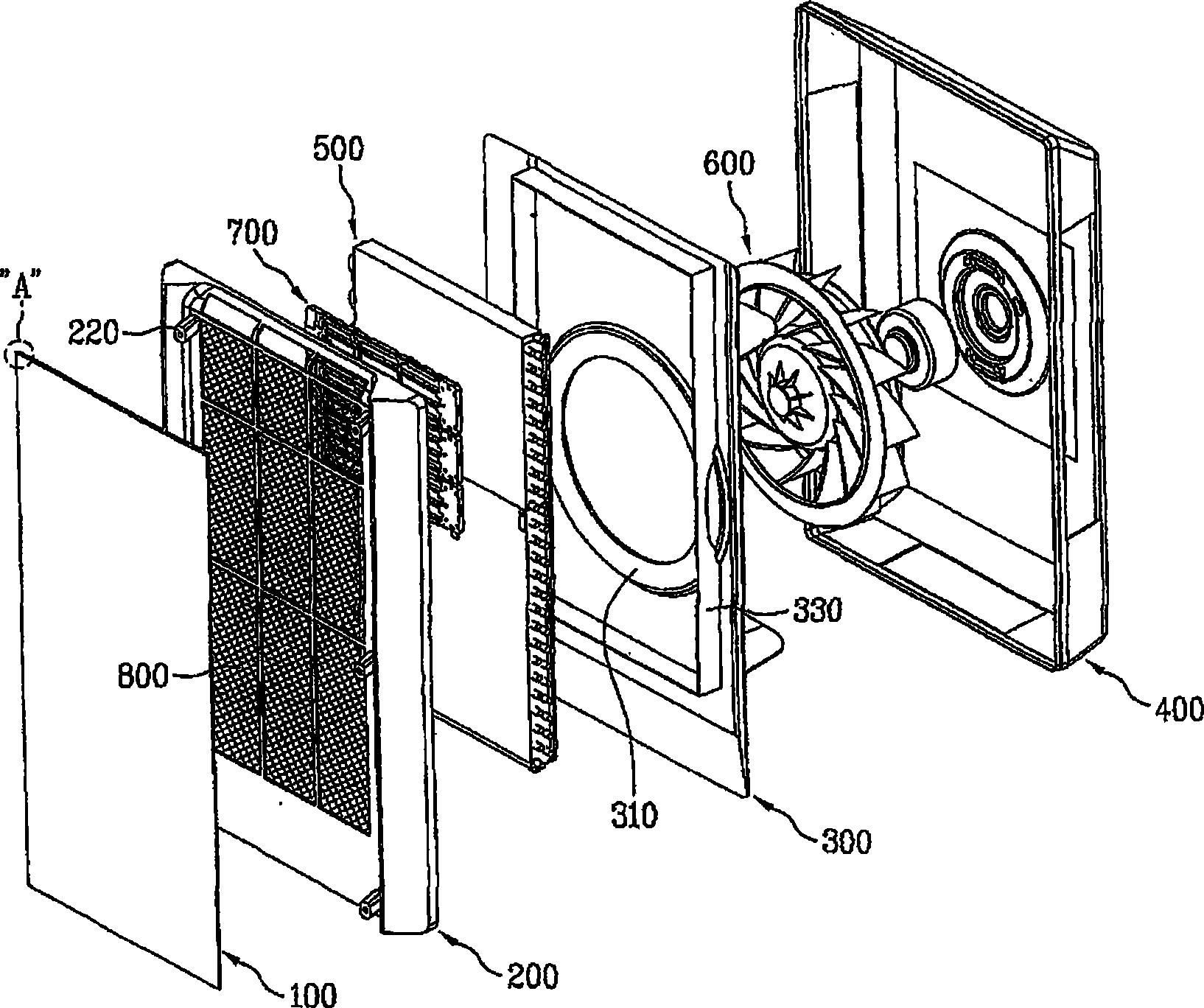 Indoor unit of air conditioner