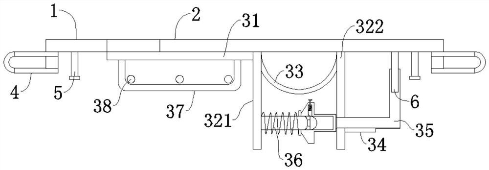 Shock absorption and noise reduction integral welding type comb plate expansion joint