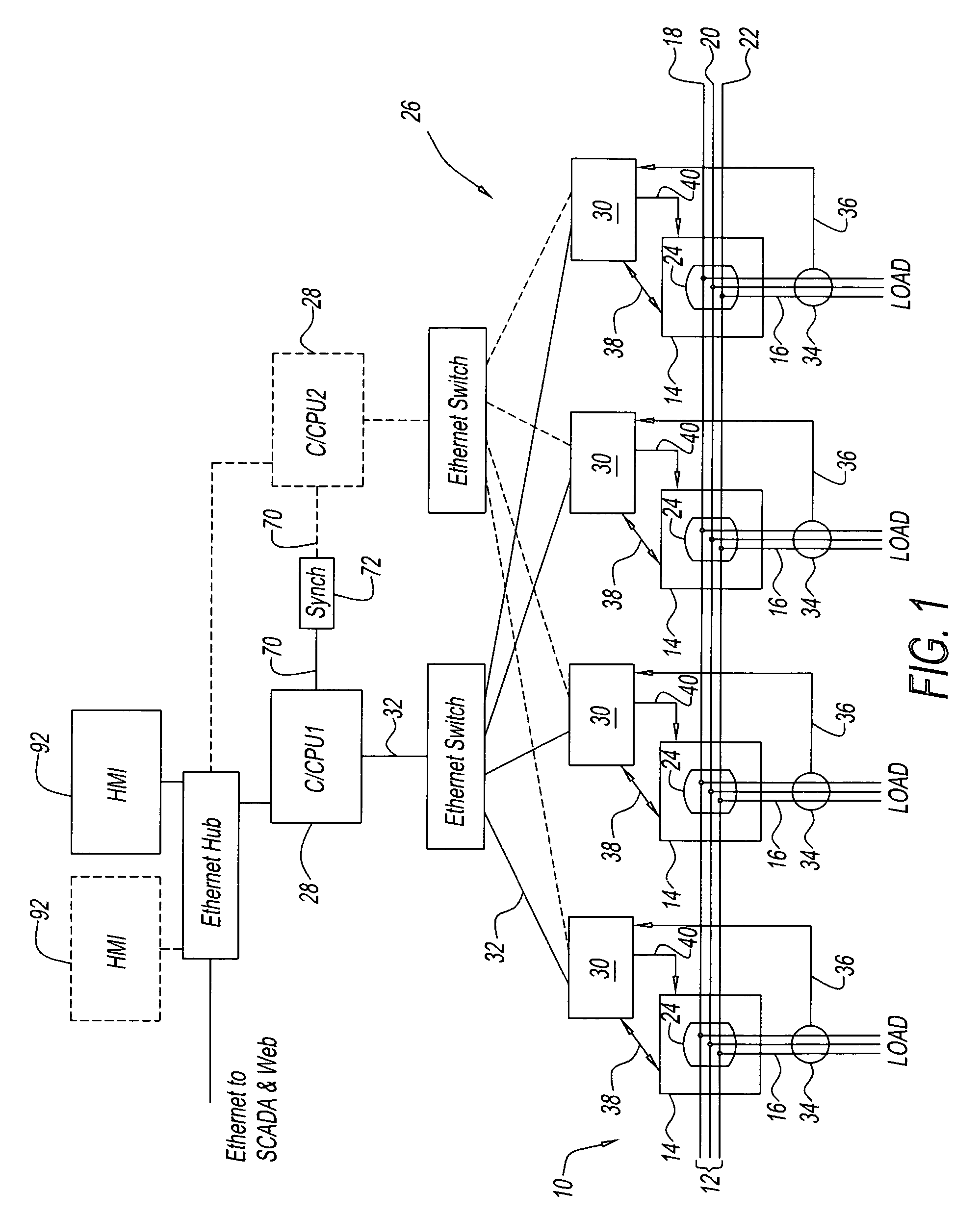 Distributed protection system for power distribution systems