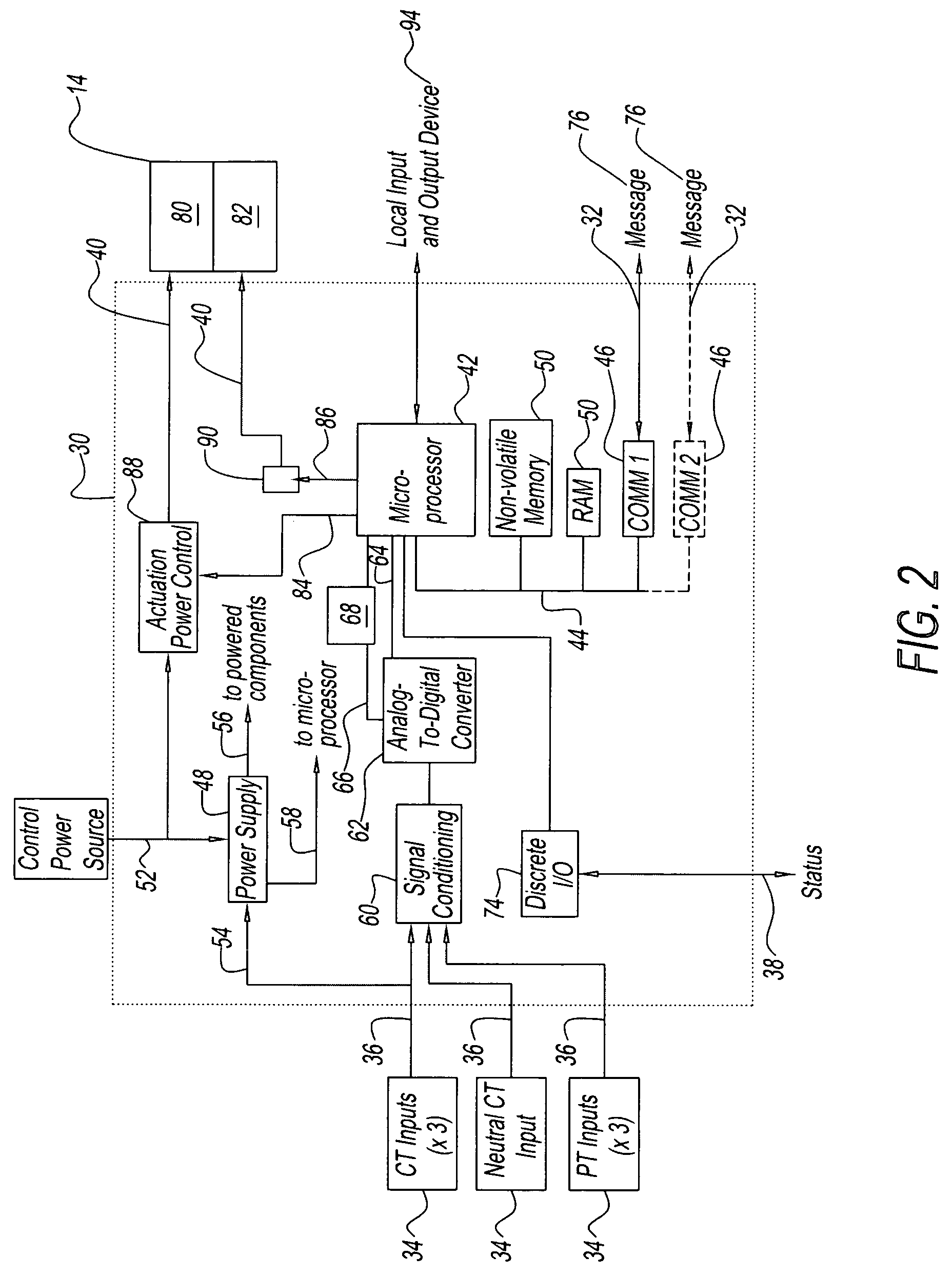 Distributed protection system for power distribution systems