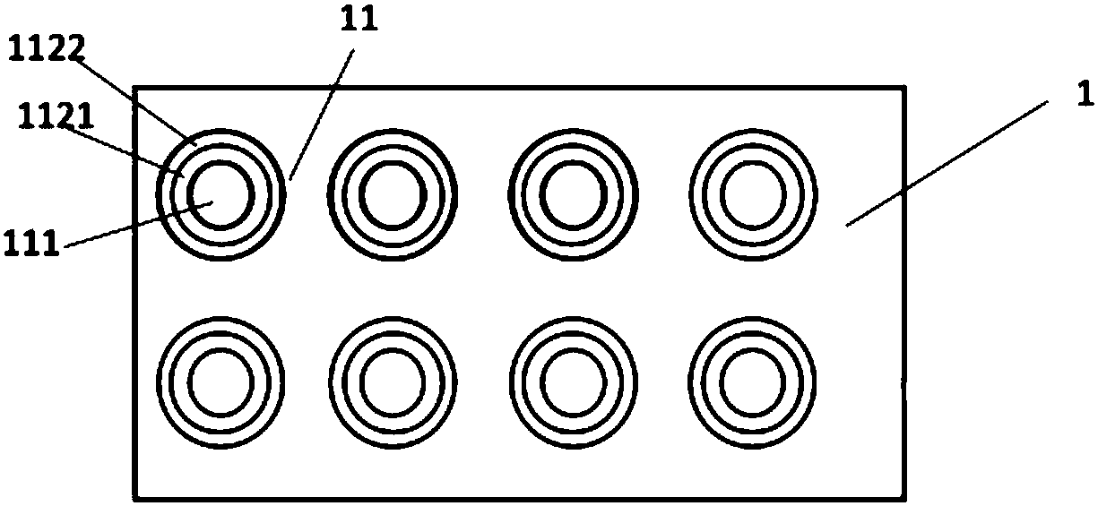 Method and device for rapidly identifying reproductive freezing vitrified solution