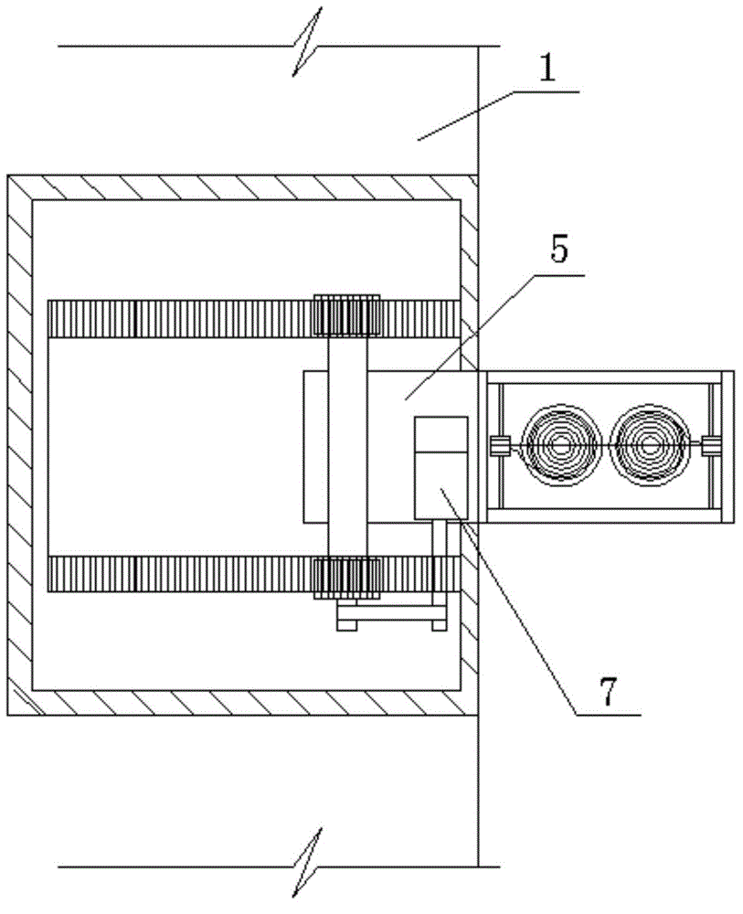 Fire-extinguishing rescue method and matched equipment of building