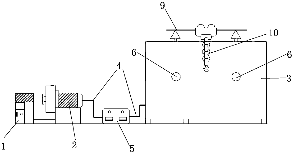 Door window test system