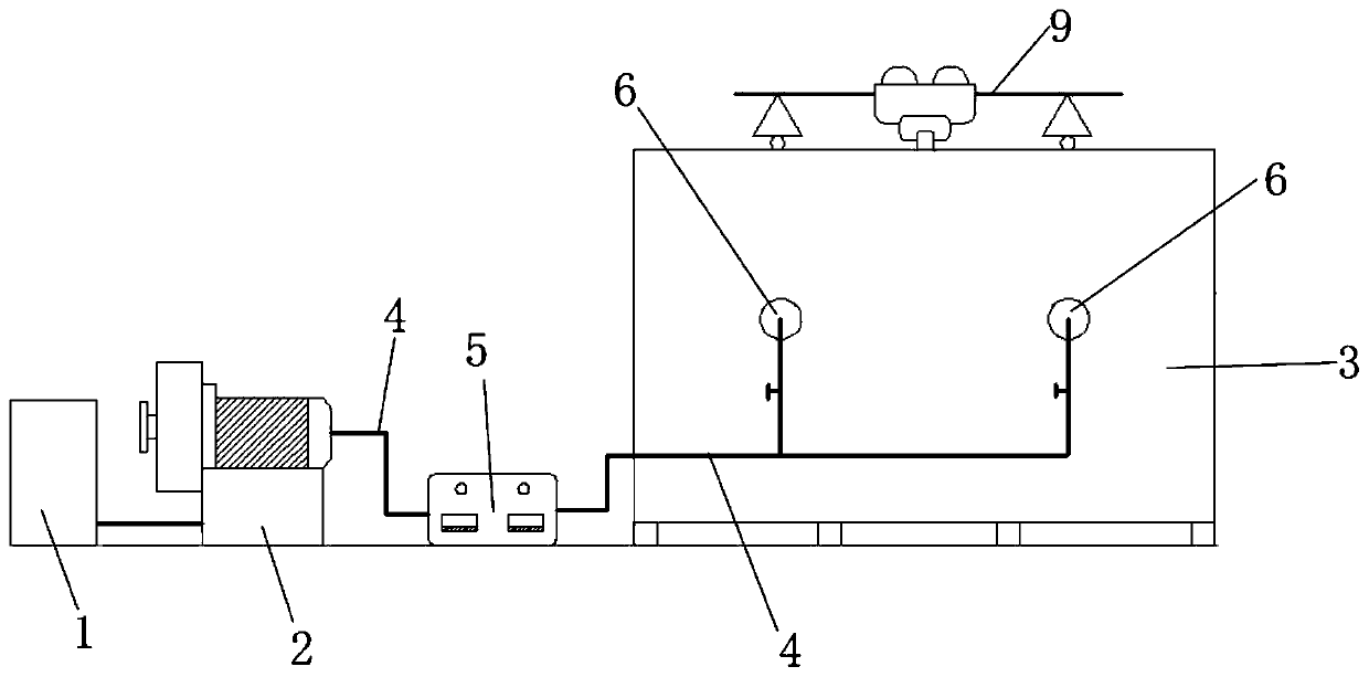 Door window test system