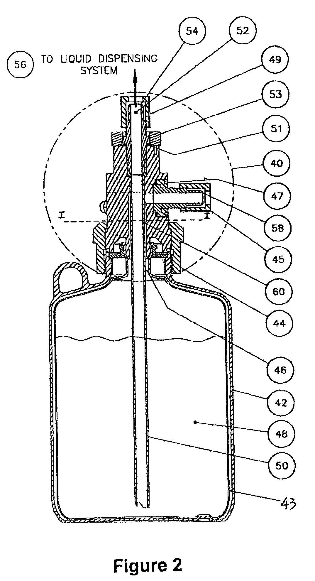 Apparatus and method for dispensing high-viscosity liquid