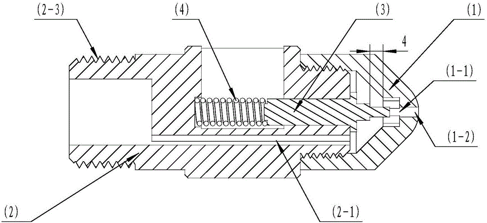 Chip removal type anti-overflowing nozzle