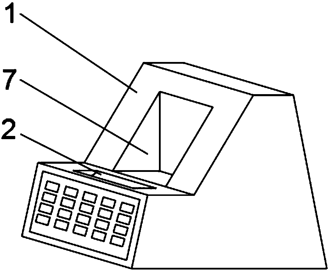 Electric power control and consumption display device