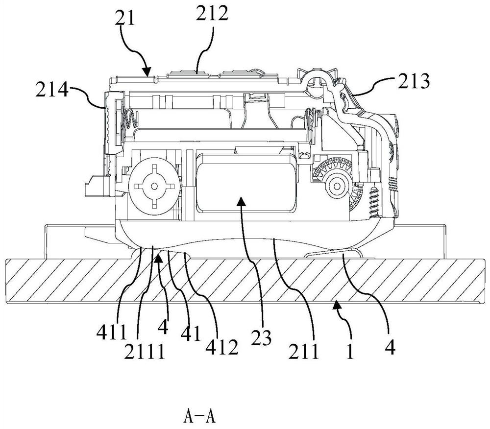 Parking overload protection assembly for track toy