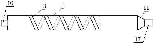 A spiral pressure divider and its measuring method capable of measuring and adjusting the pressure in real time