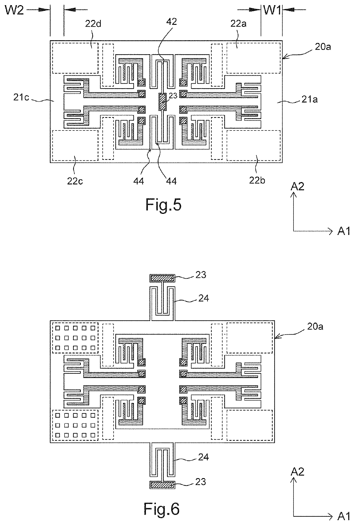 Three-axis accelerometer