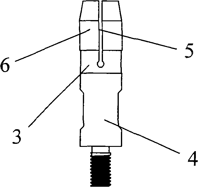 Insert-fixing device of compaction forming die