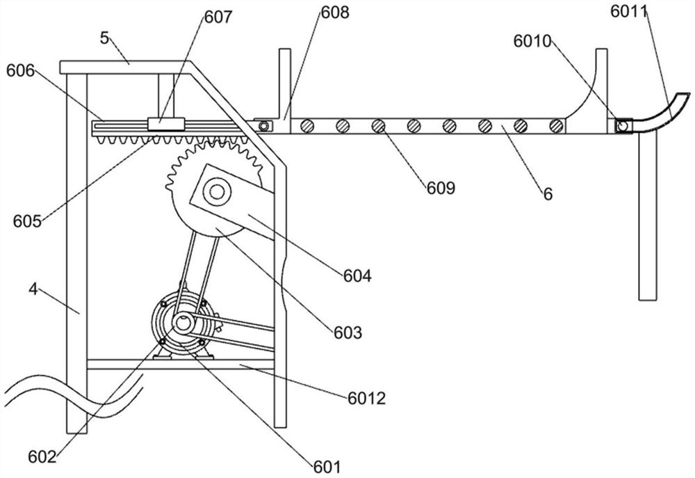 Unfolding positioning type shell treatment device