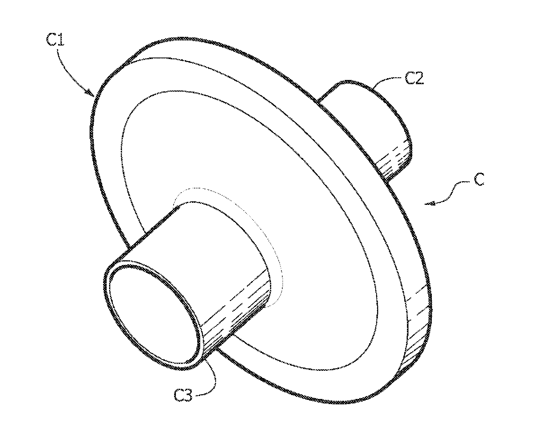 Antibacterial filter and turbine flowmeter for tests on respiratory functionality