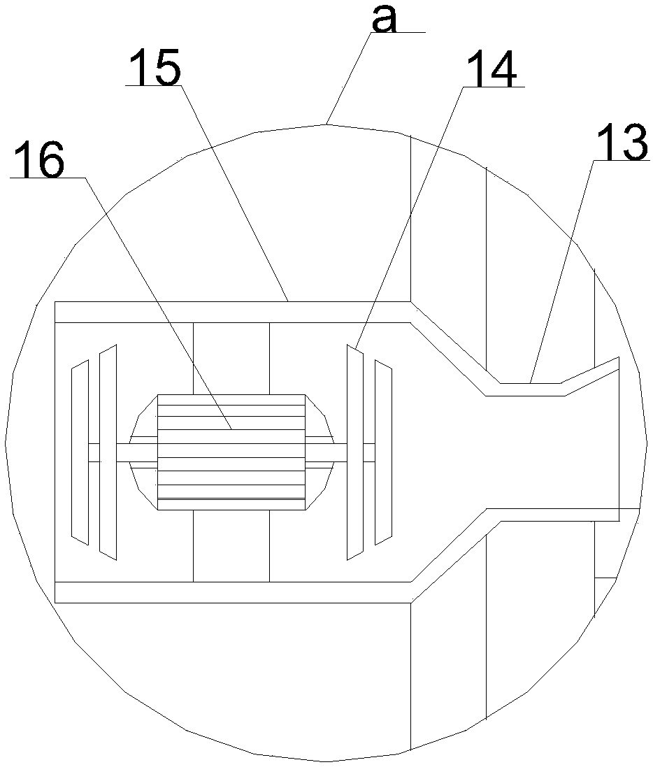 Active-liquid-pumping-type circular heating device