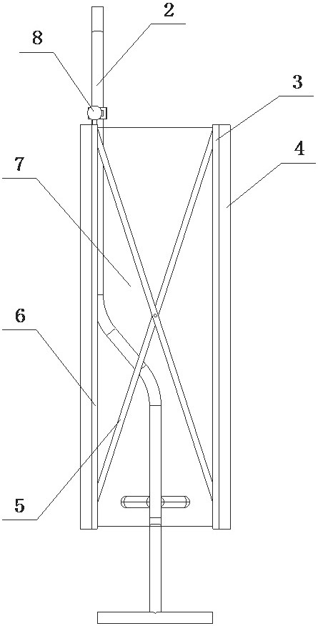 Wind shielding device for underground coal mine