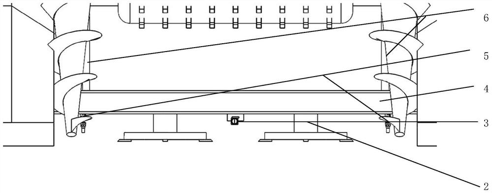 Induction system of small-sized section-cutting type crawler sugarcane harvester and control method