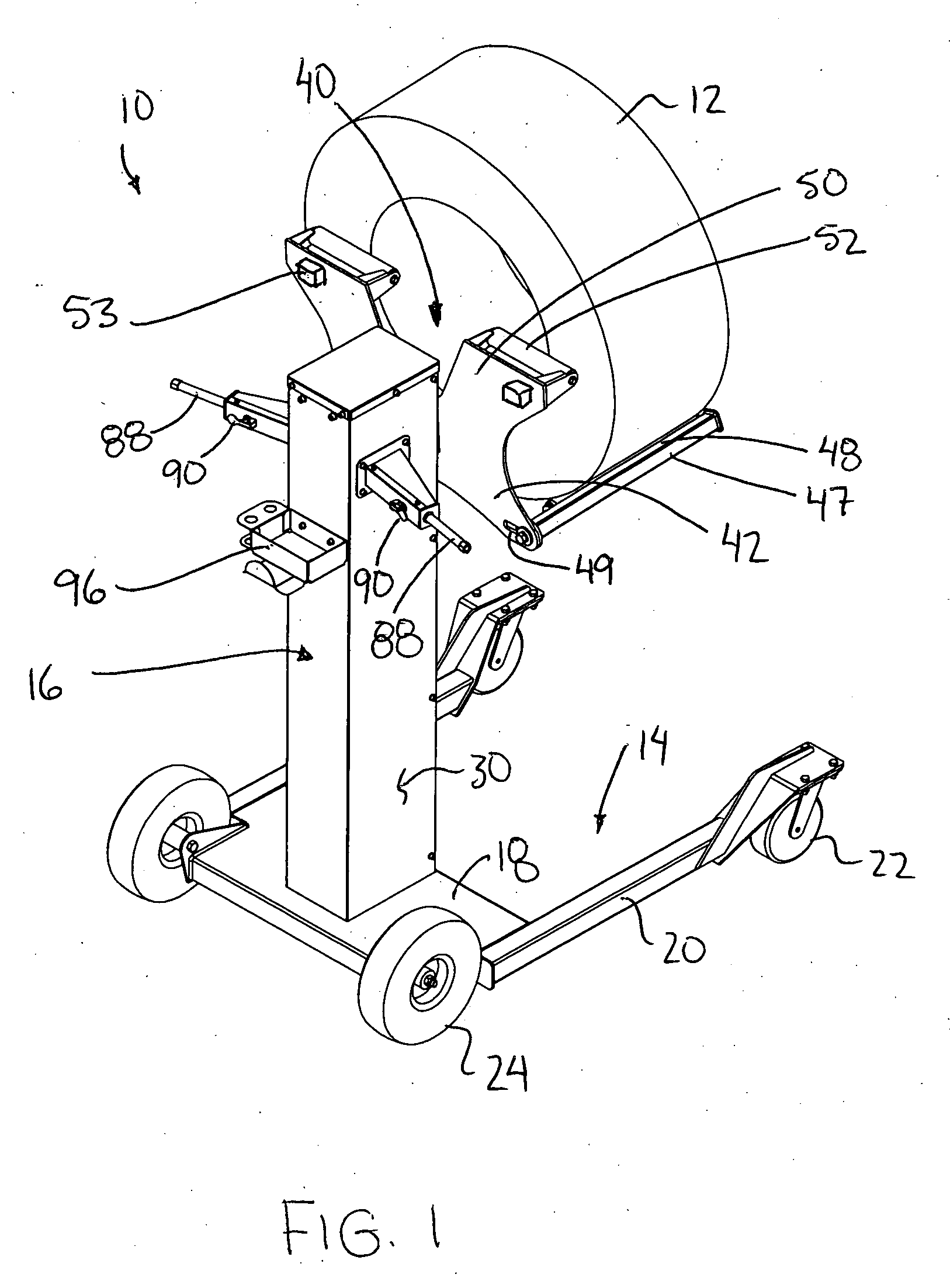 Lift device and pneumatic actuator therefor