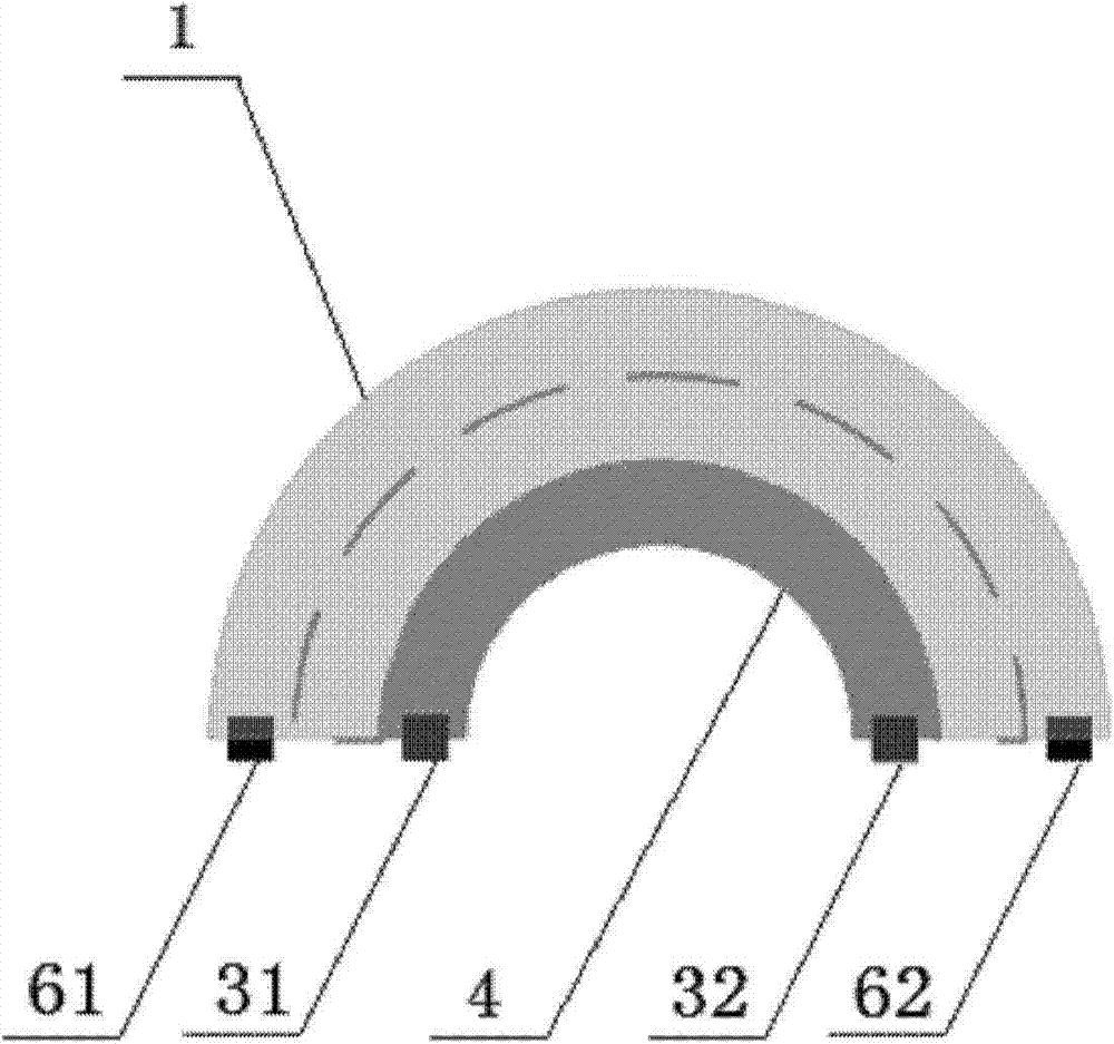 Rotary friction generator capable of outputting constant current