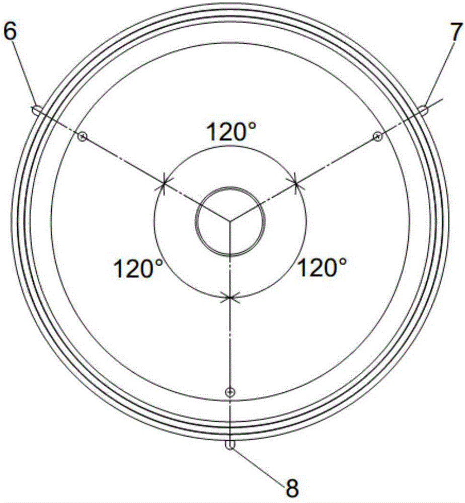 Semiconductor heat treatment equipment processing gate state detection device and detection method