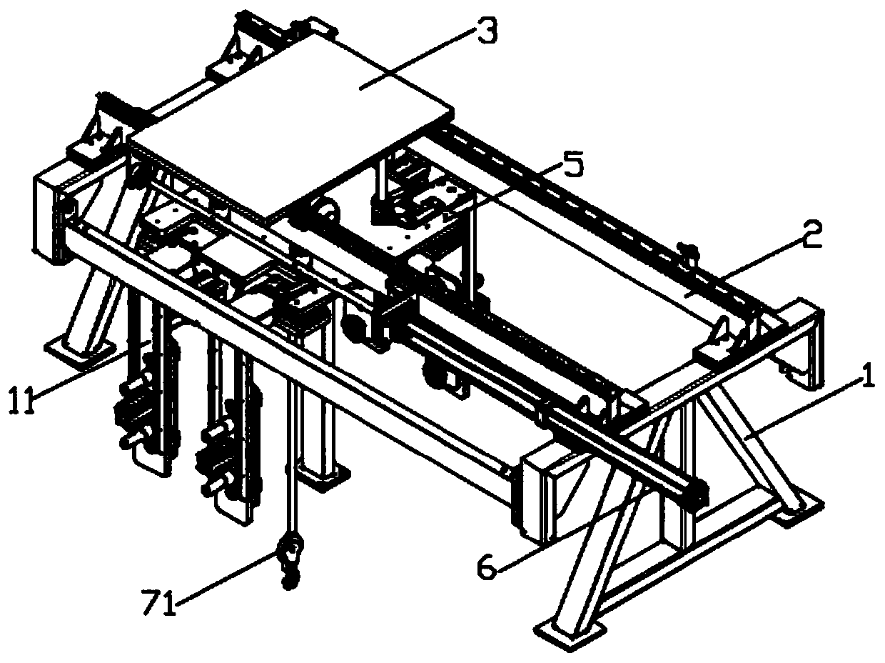 Mobile hoisting equipment used for diesel generator