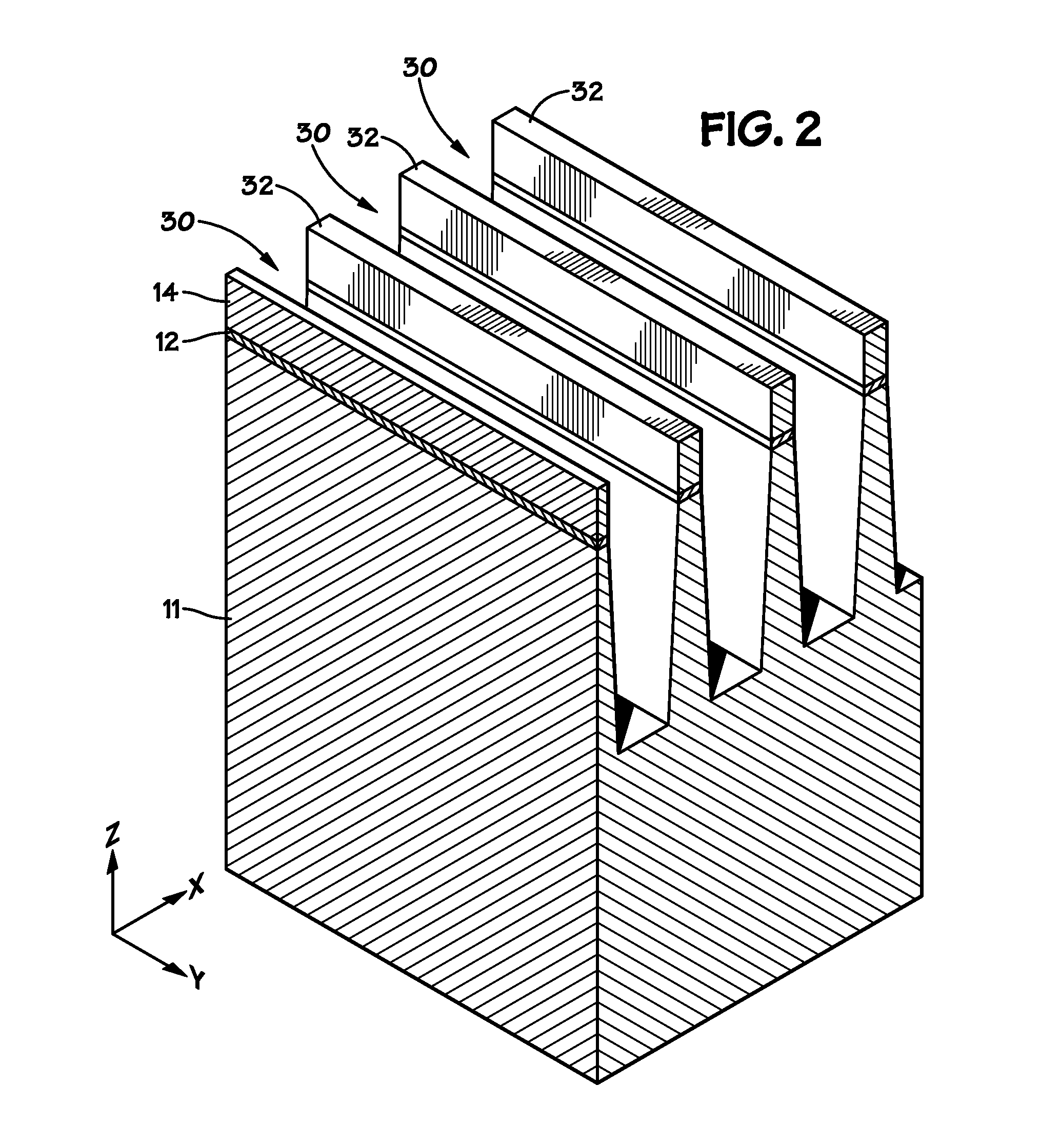 Method of Forming a DRAM Array of Devices with Vertically Integrated Recessed Access Device and Digitline