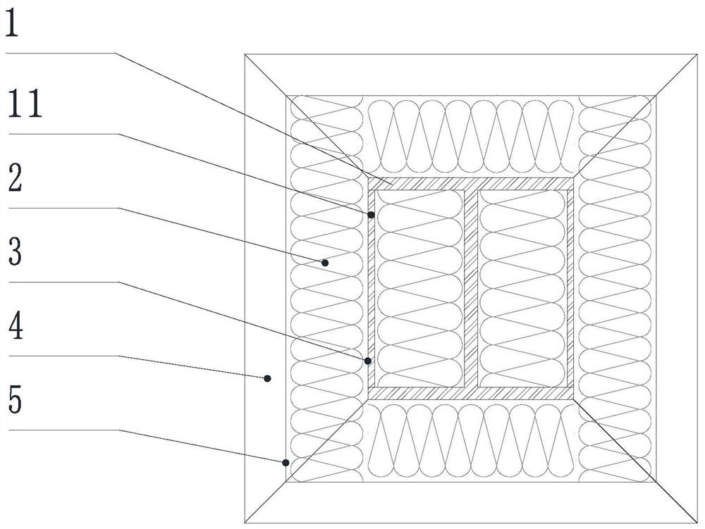 Construction method of waterproof structure of steel structure workshop roof