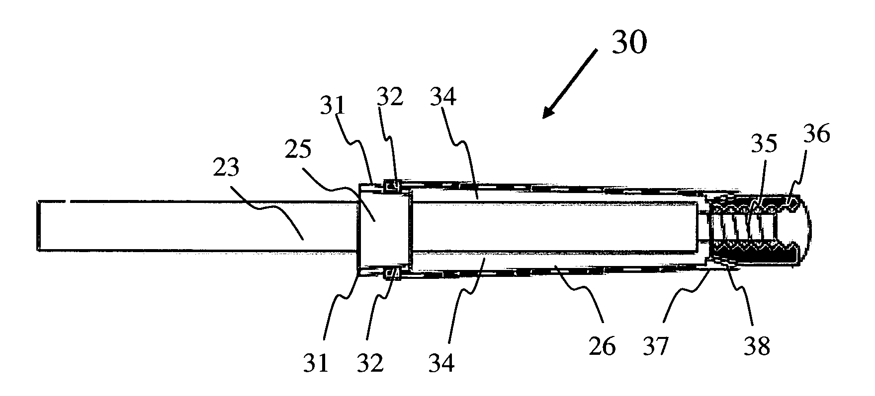 Modular tapered hollow reamer for medical applications