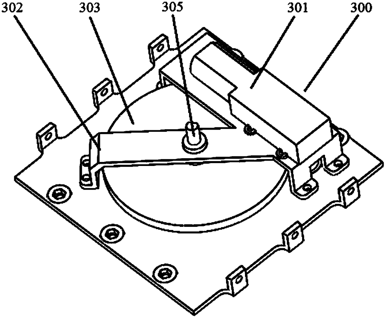 Cubic modular reconfigurable robot unit and robot