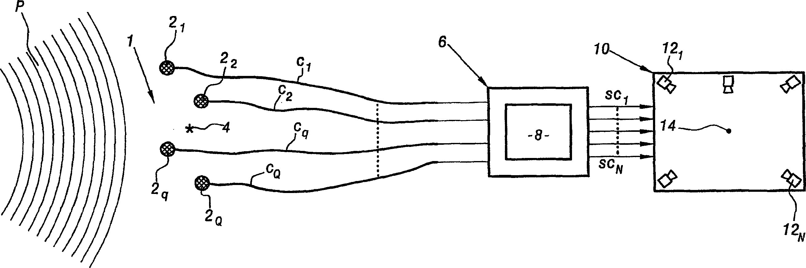 System and method for determining a representation of an acoustic field