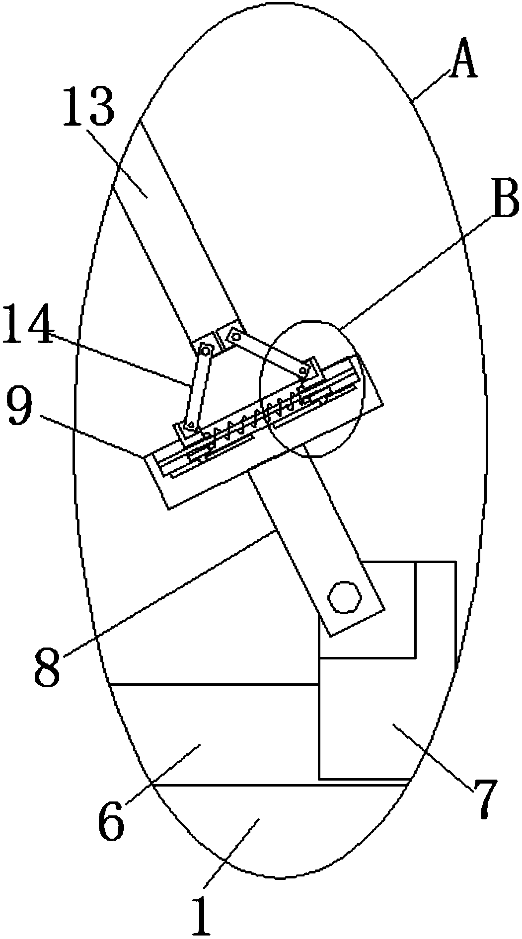 Crane with dual-drive structure