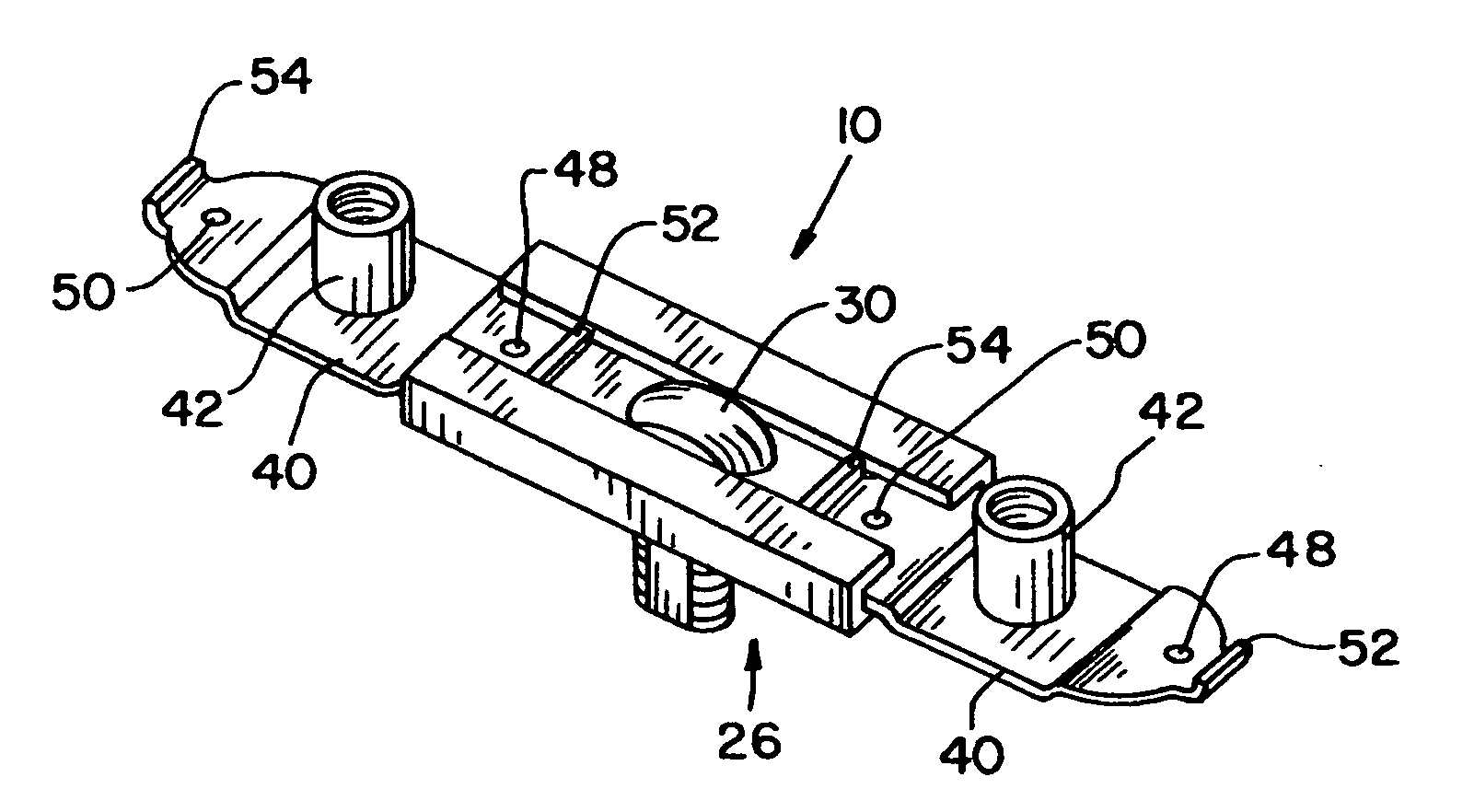 Modular nut plate