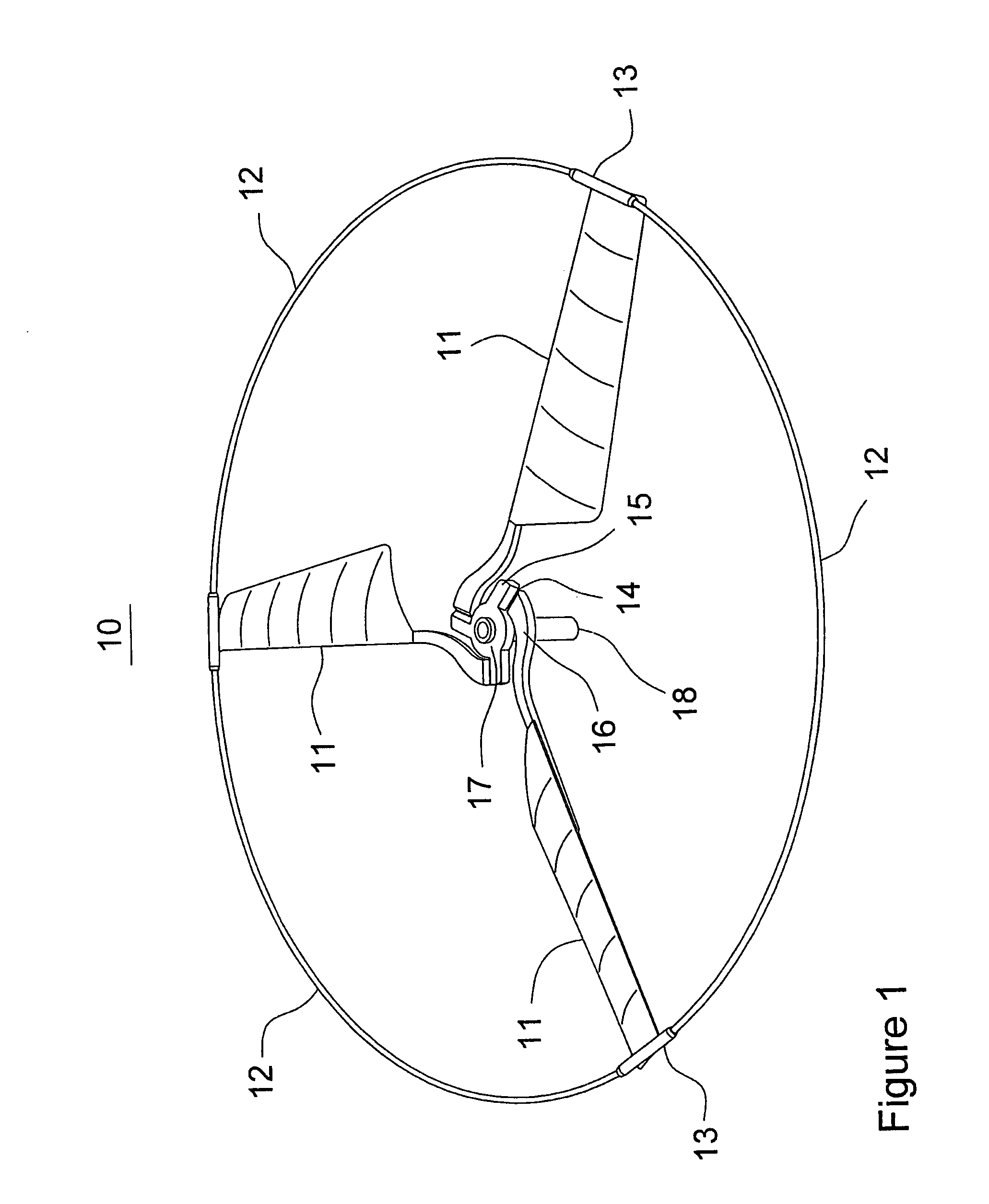 Rotor for passively stable helicopter