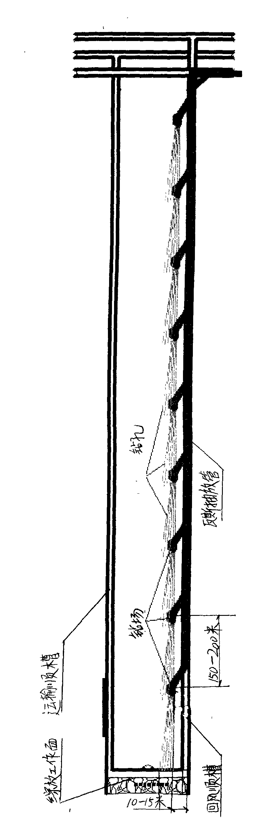 Arrangement method for gas drainage drill sites of highly-gassy fully-mechanized top-coal caving surface