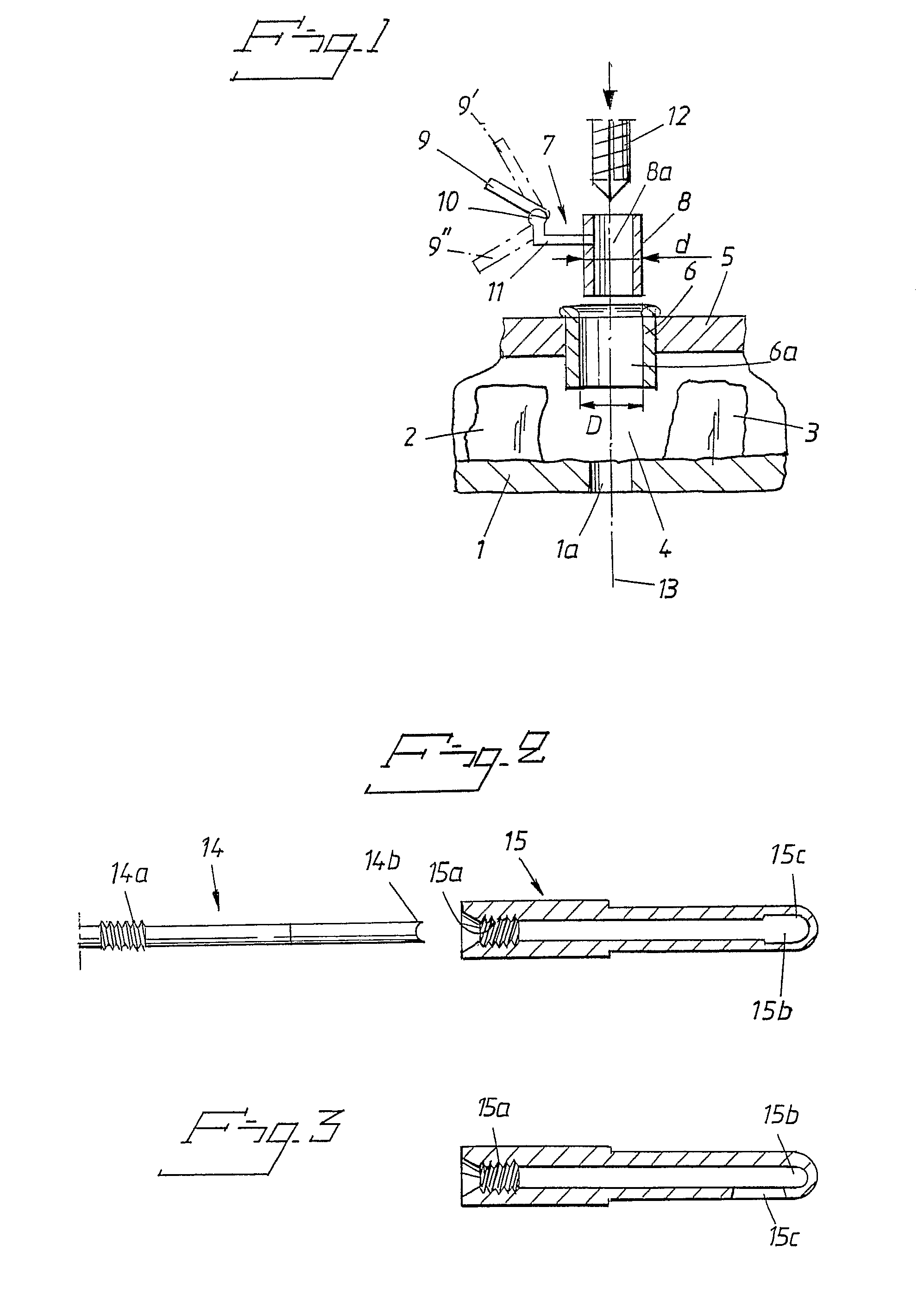 Guide device able to interact with a number of sleeves disposed in a tooth template