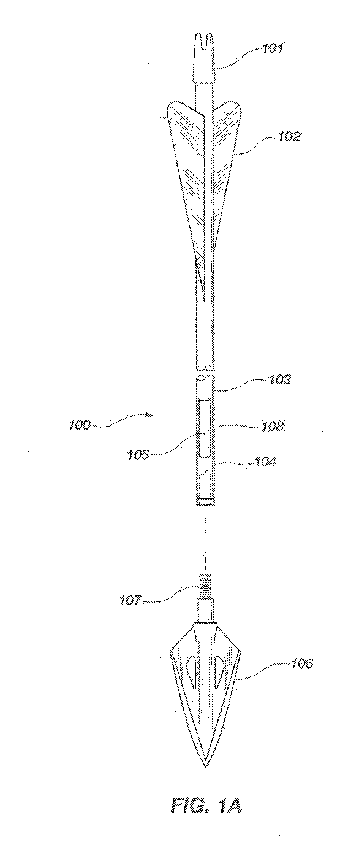 Miniature locator device for use with hunting arrows