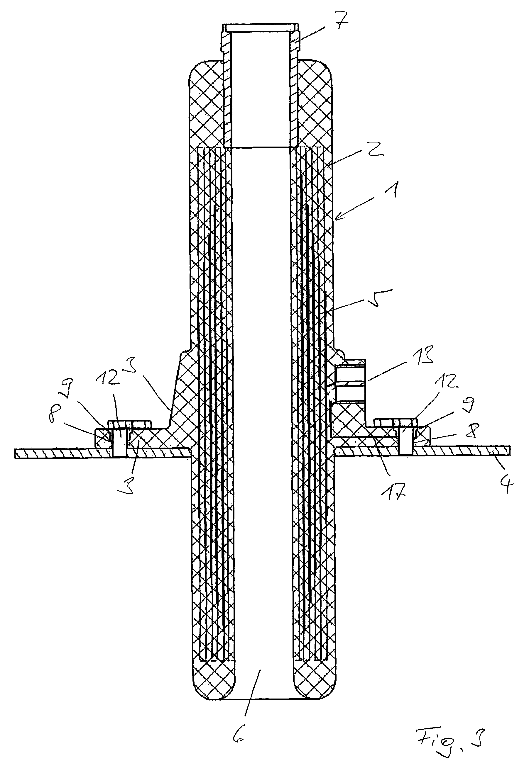 Bushing and a method for producing the same