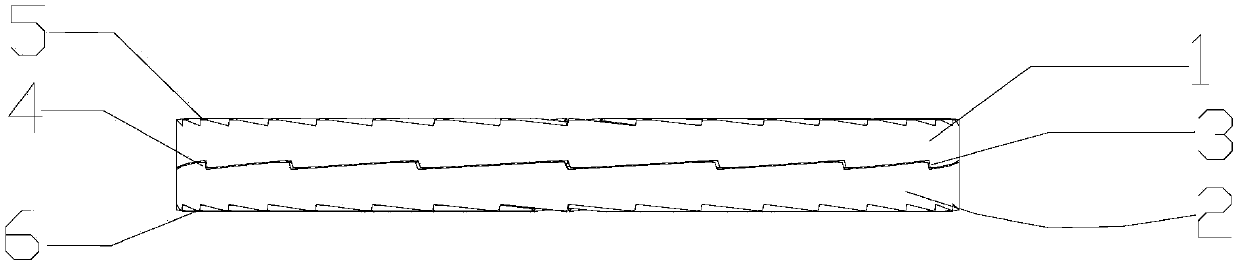 Lock washer for screwed fitting and preparation method thereof