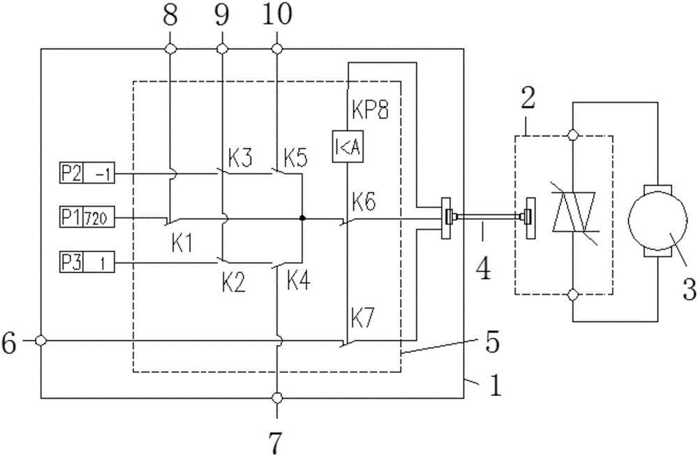 Control method of eliminating static rolling torque in band and strip rolling mill