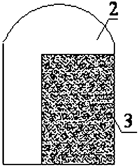 Prevention method of air shock wave disaster in mine goaf