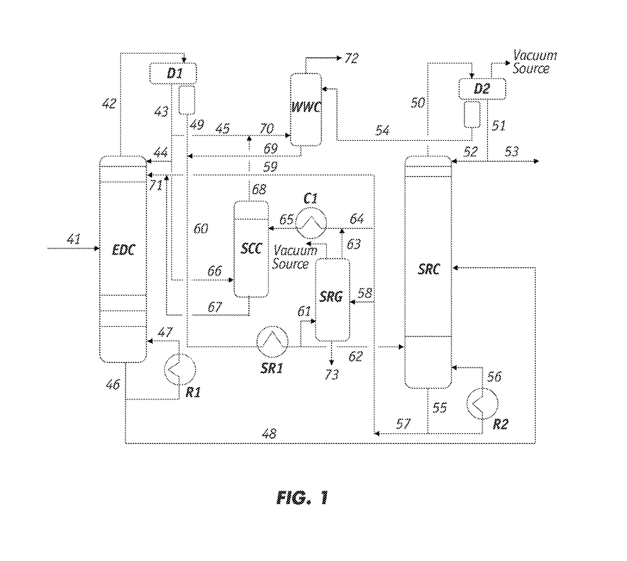 Novel Methods for Regeneration of Solvents for Extractive Processes