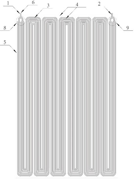 Plastic roll-forming heat exchange plate and manufacturing process