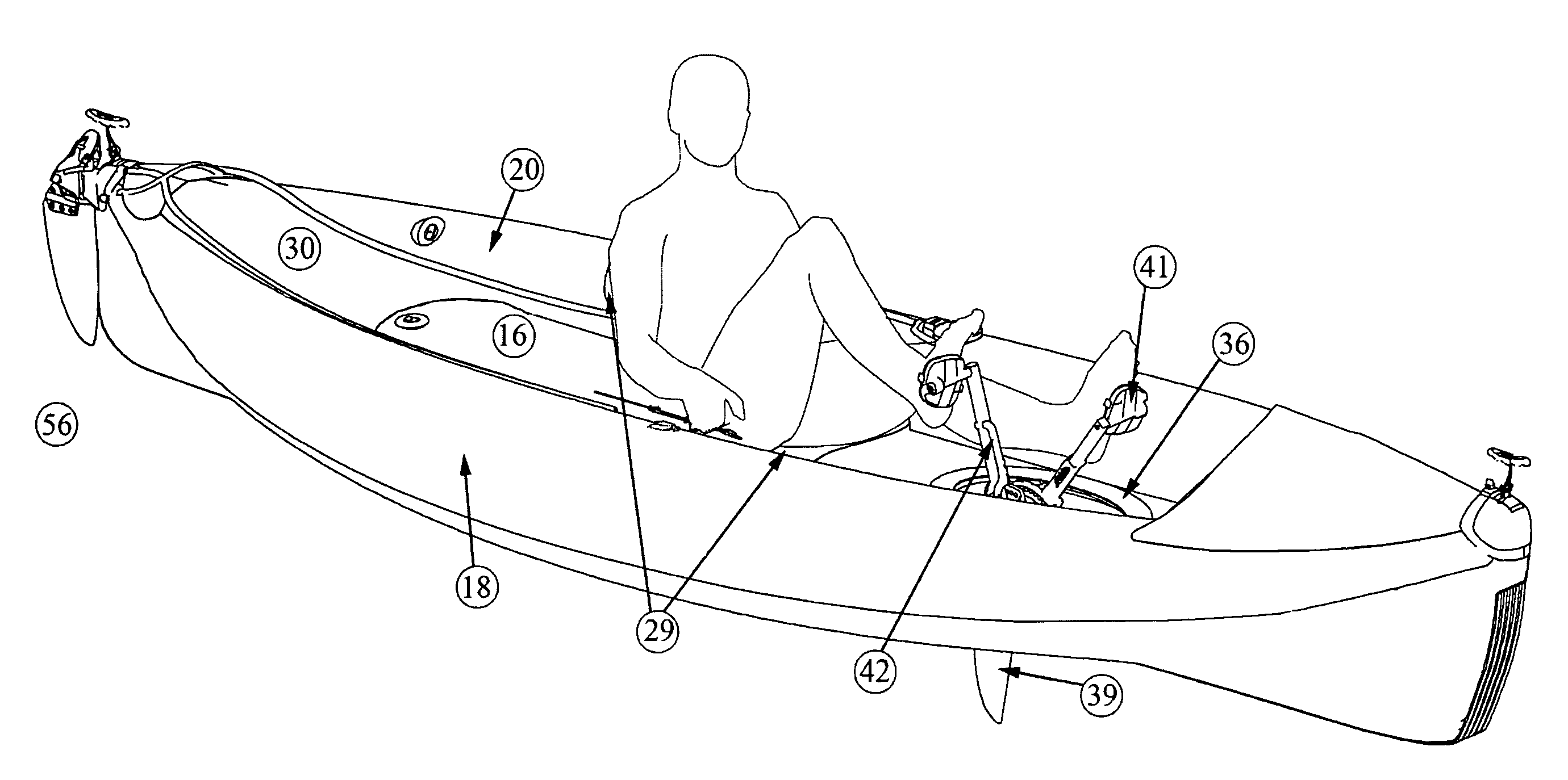 Inflatable kayak