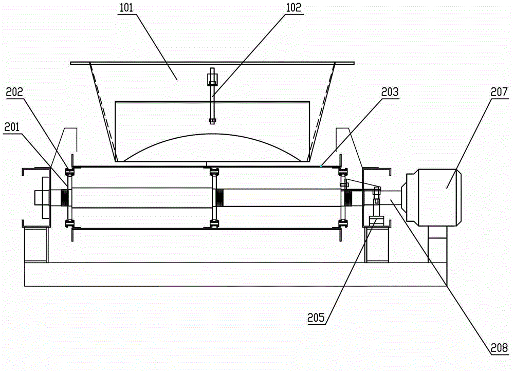 Link plate type high-temperature automatic constant weight feeder