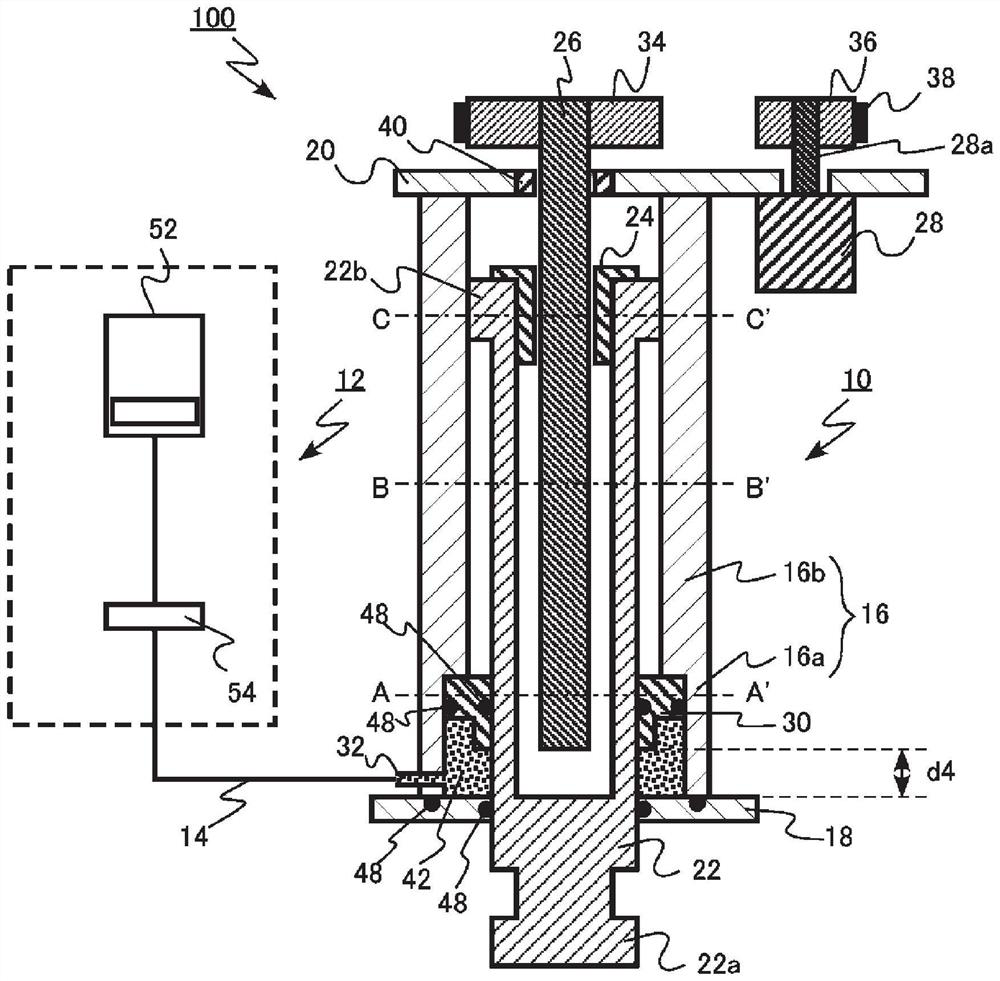 Hybrid core driving device and forming machine