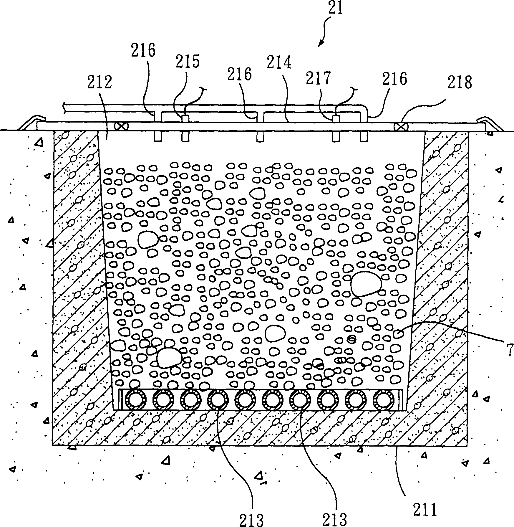 Slag thermal-sealed vapour maintenance treating method