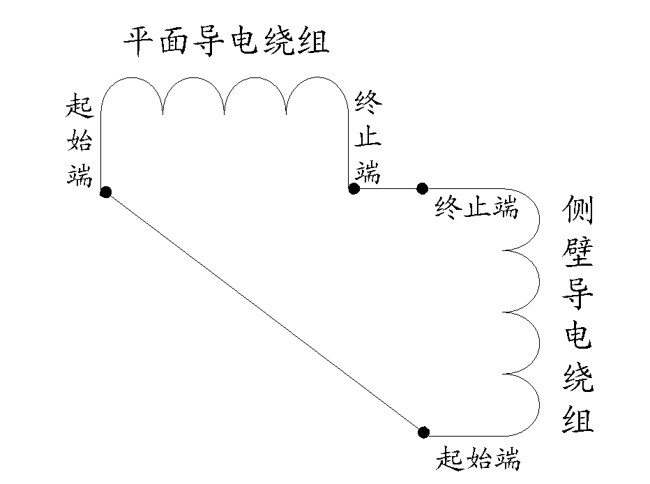 Power supply device and manufacturing method of printed circuit board winding