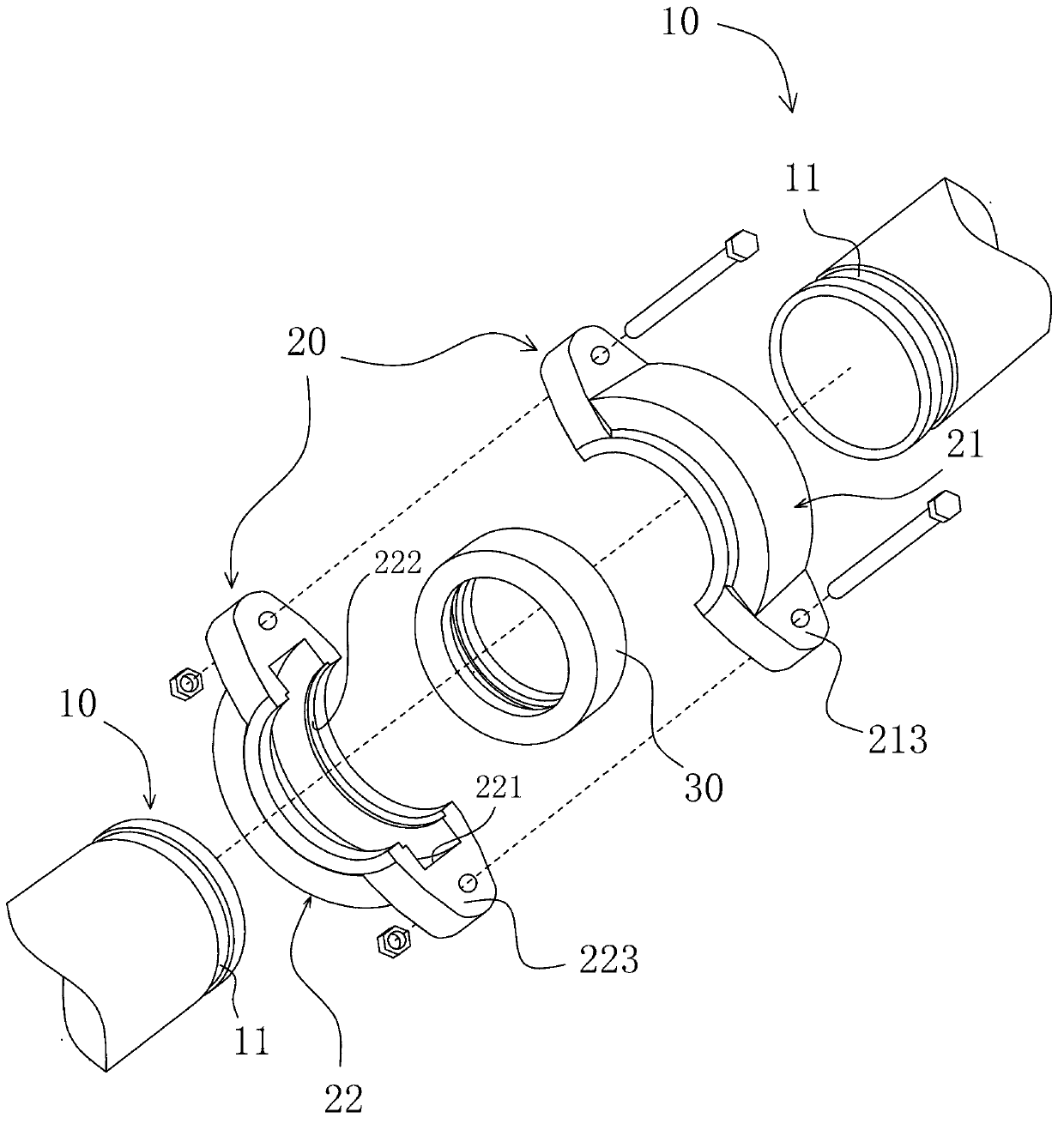 Manufacture method for standardized fire fighting pipe fitting